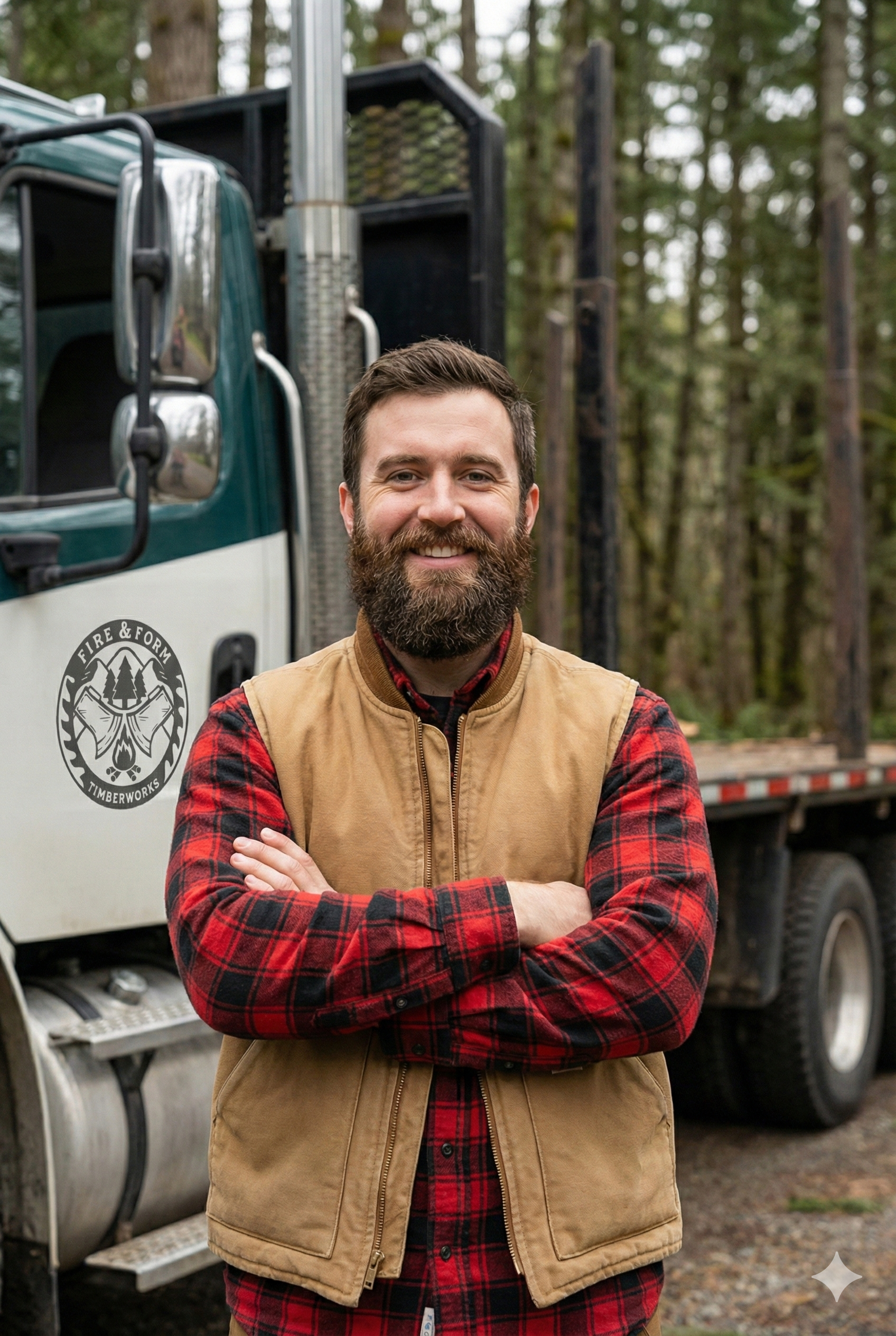 Chris - Owner of Fire & Form Timberworks